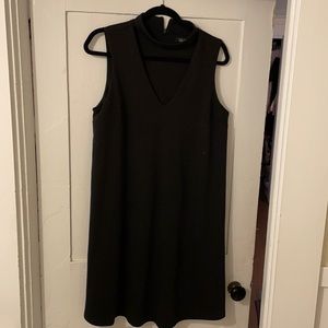 Black maternity dress